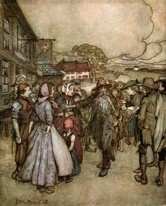 Racconto breve di Washington Irving da Arthur Rackham